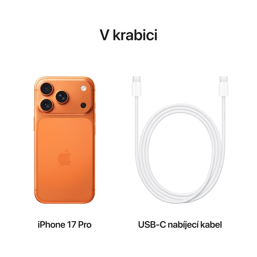 Apple iPhone 17 Pro 256GB - kosmicky oranžový