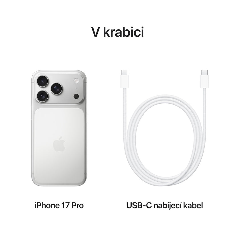 Apple iPhone 17 Pro 256GB - stříbrný - iSTYLE CZ