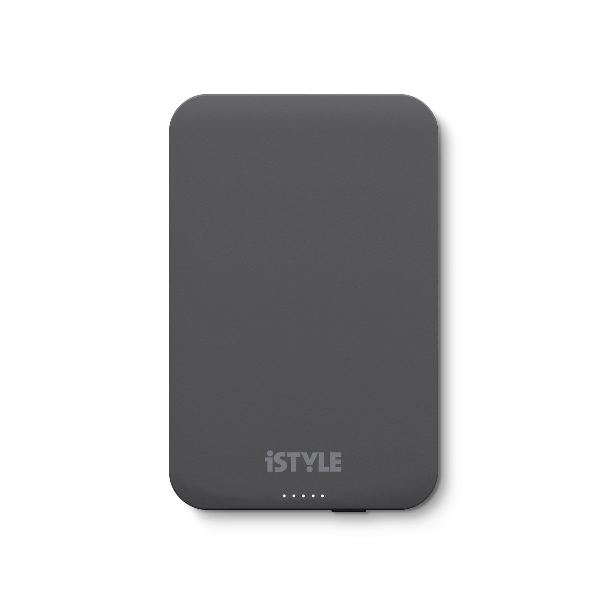 MagSafe bezdrátová 5000mAh powerbanka iSTYLE - vesmírně šedá - iSTYLE CZ