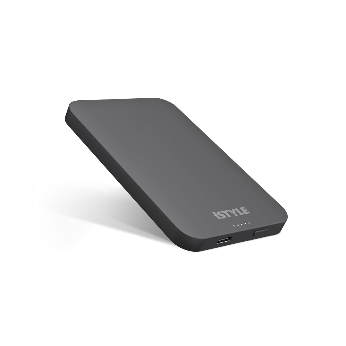 MagSafe bezdrátová 5000mAh powerbanka iSTYLE - vesmírně šedá - iSTYLE CZ
