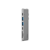 USB-C HUB dokovací stanice iSTYLE - stříbrná