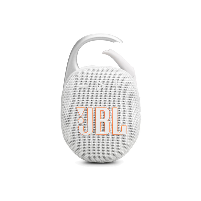 Ultra-přenosný reproduktor JBL Clip 5 - bílý - iSTYLE CZ