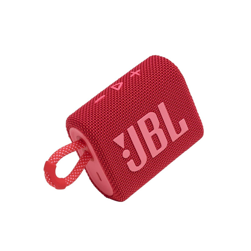 Bezdrátový reproduktor JBL GO 3 - červený - iSTYLE CZ