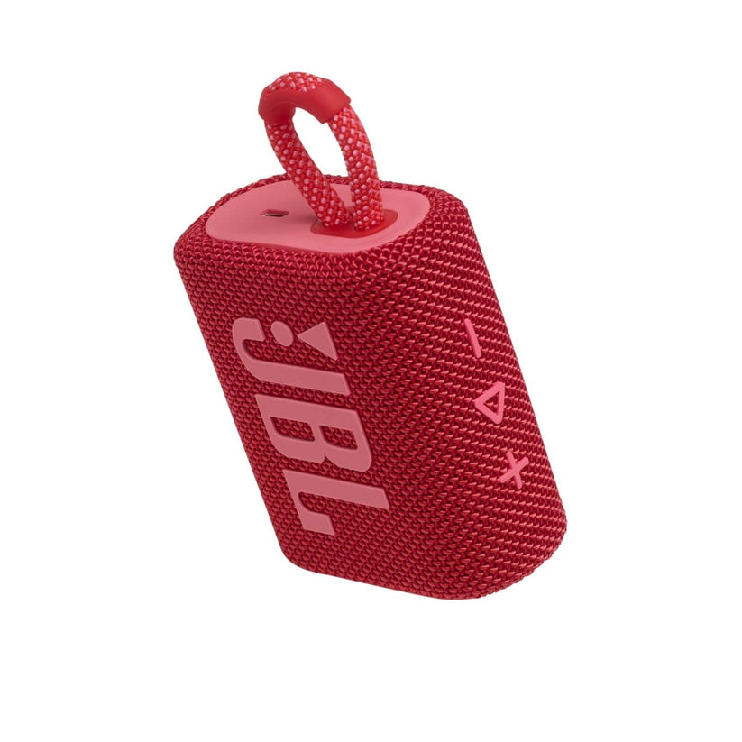 Bezdrátový reproduktor JBL GO 3 - červený - iSTYLE CZ