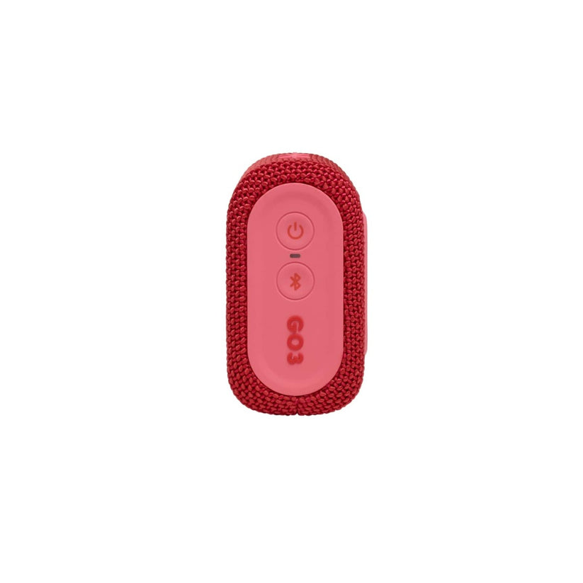 Bezdrátový reproduktor JBL GO 3 - červený - iSTYLE CZ