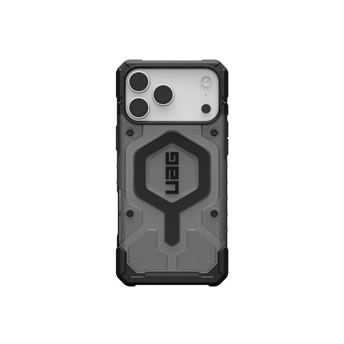 MagSafe kryt pro iPhone 18 Pro Max/17 Pro Max UAG Pathfinder Clear MagSafe - průhledná ash/black