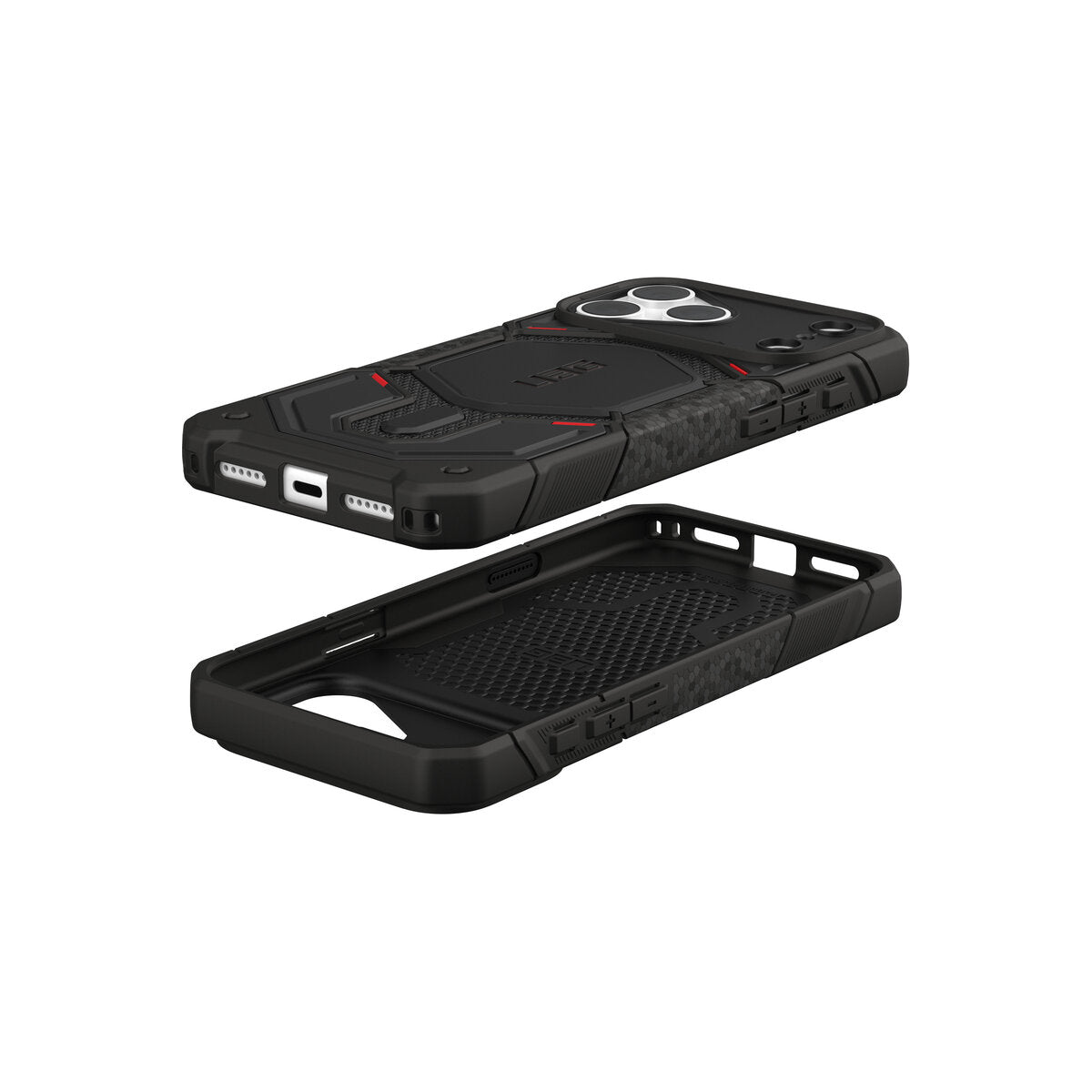 MagSafe kryt pro iPhone 18 Pro Max/17 Pro Max UAG Monarch Pro MagSafe - kevlar černá