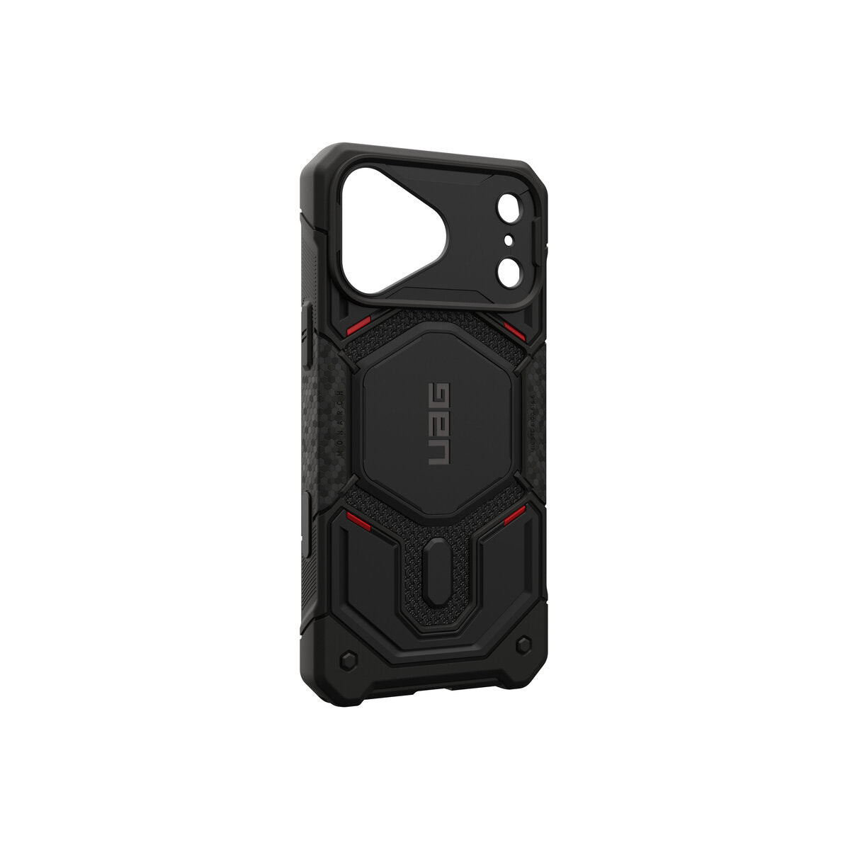 MagSafe kryt pro iPhone 18 Pro Max/17 Pro Max UAG Monarch Pro MagSafe - kevlar černá