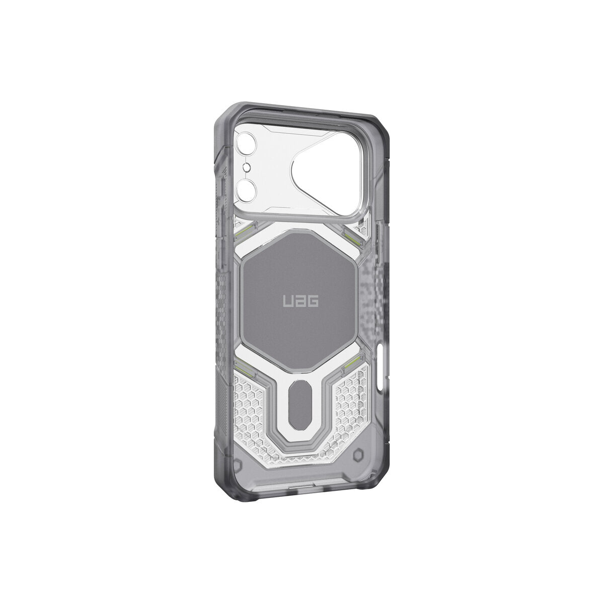 MagSafe kryt pro iPhone 18 Pro Max/17 Pro Max UAG Monarch Pro MagSafe - průsvitná ledově bílá (VEIL ice)