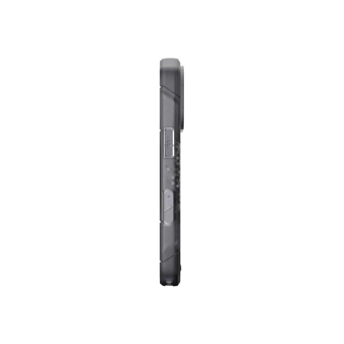 MagSafe kryt pro iPhone 18 Pro/17 Pro UAG Monarch Pro MagSafe - průsvitná šedá (VEIL ash)