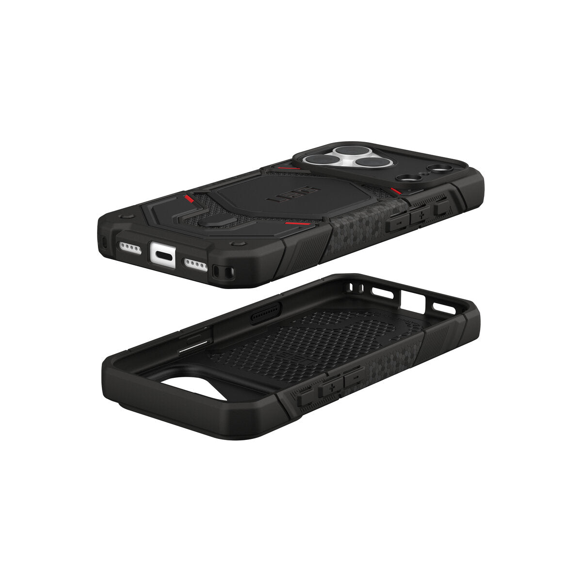 MagSafe kryt pro iPhone 18 Pro/17 Pro UAG Monarch Pro MagSafe - kevlar černá