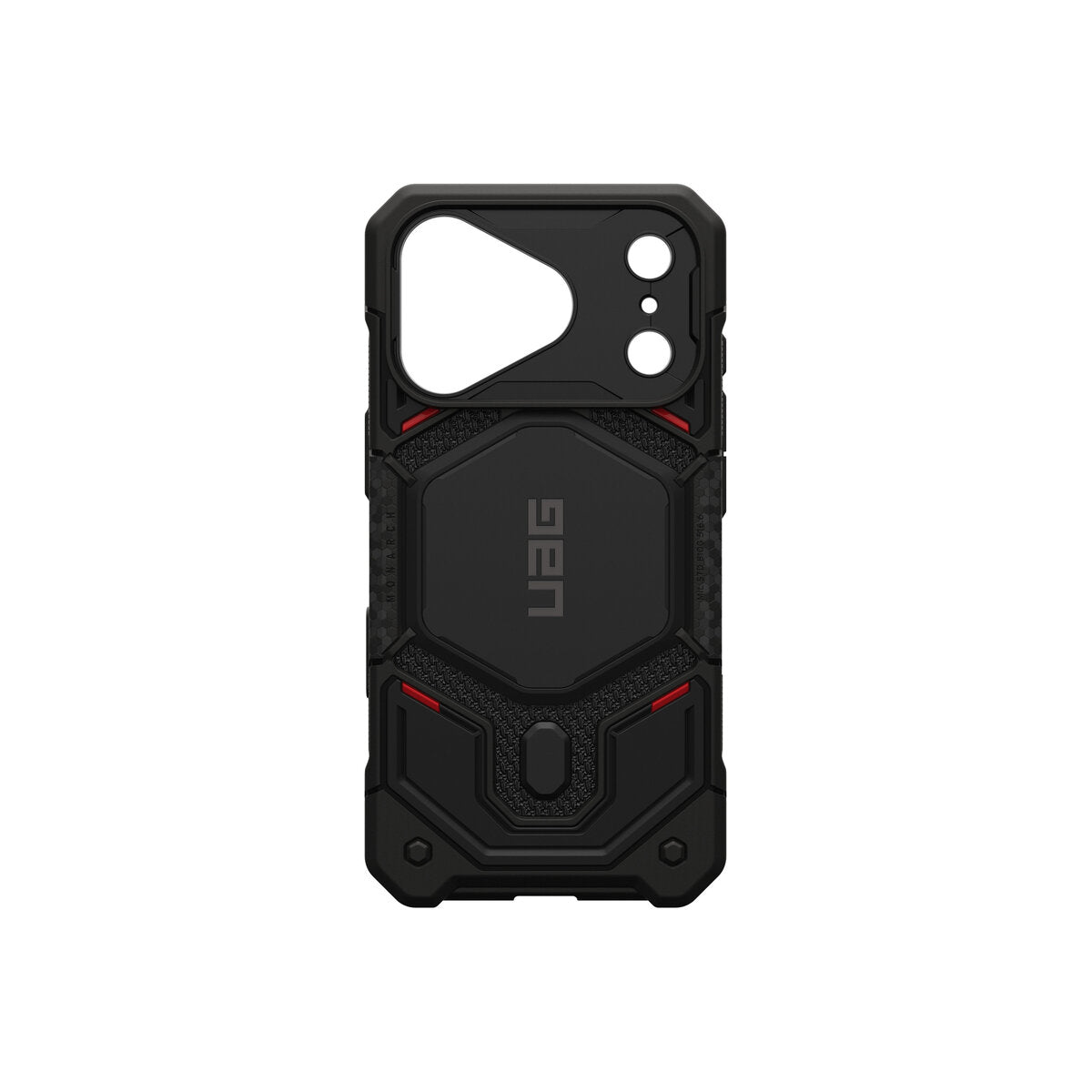 MagSafe kryt pro iPhone 18 Pro/17 Pro UAG Monarch Pro MagSafe - kevlar černá