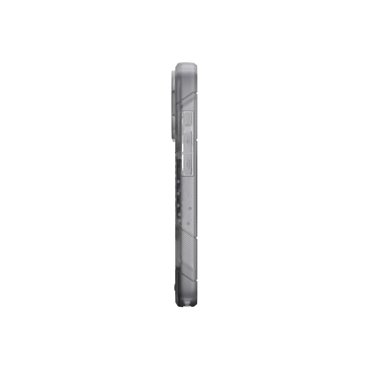 MagSafe kryt pro iPhone 18 Pro/17 Pro UAG Monarch Pro MagSafe - průsvitná ledově bílá (VEIL ice)