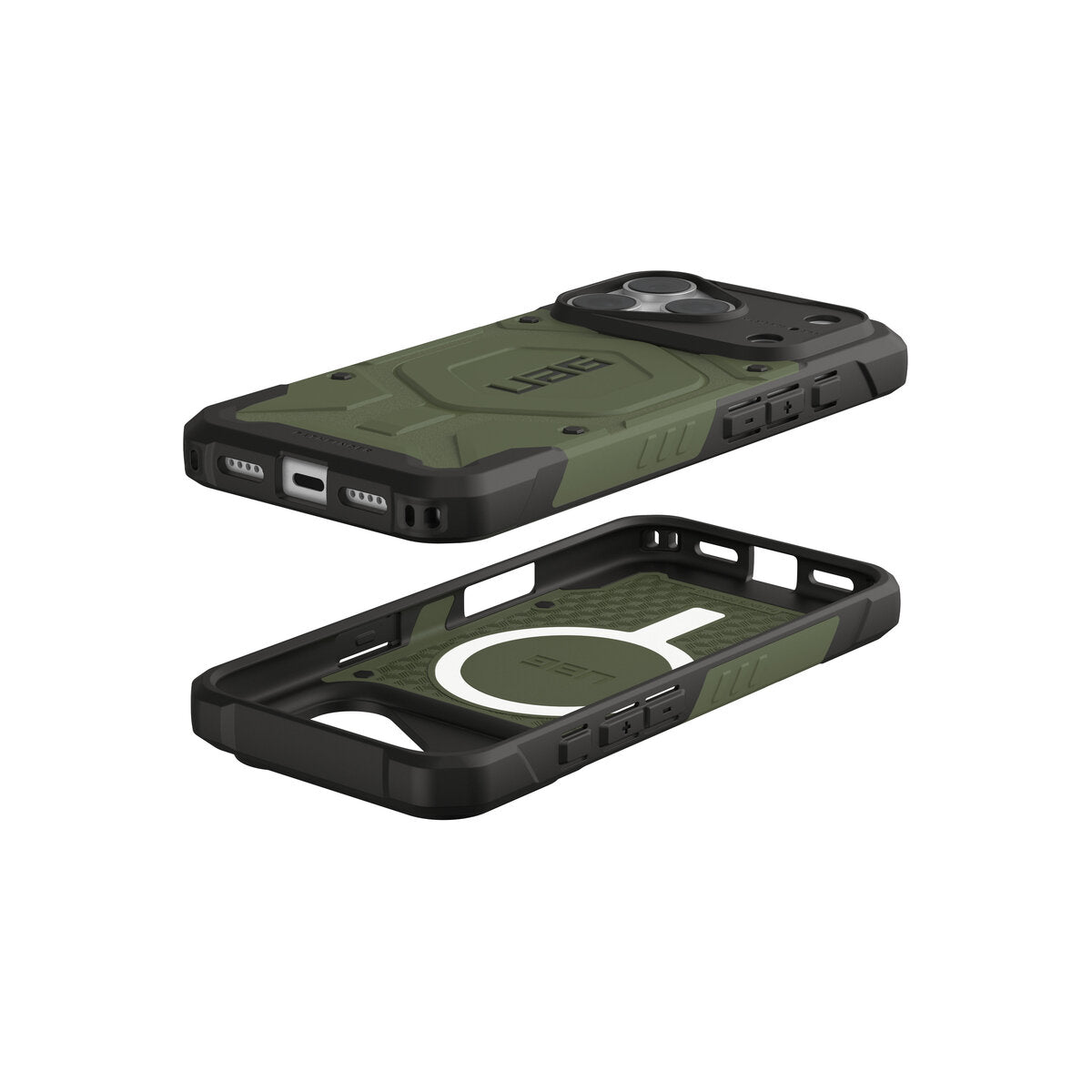 MagSafe kryt pro iPhone 18 Pro/17 Pro UAG Pathfinder MagSafe - olivově zelená