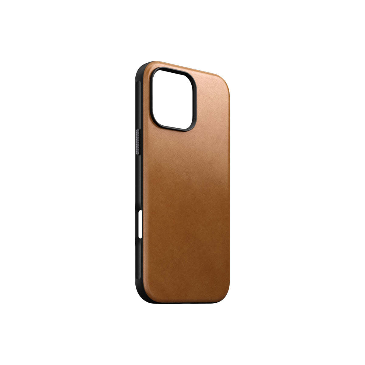 Kožený MagSafe kryt pro iPhone 16 Pro Max Nomad Modern - béžový