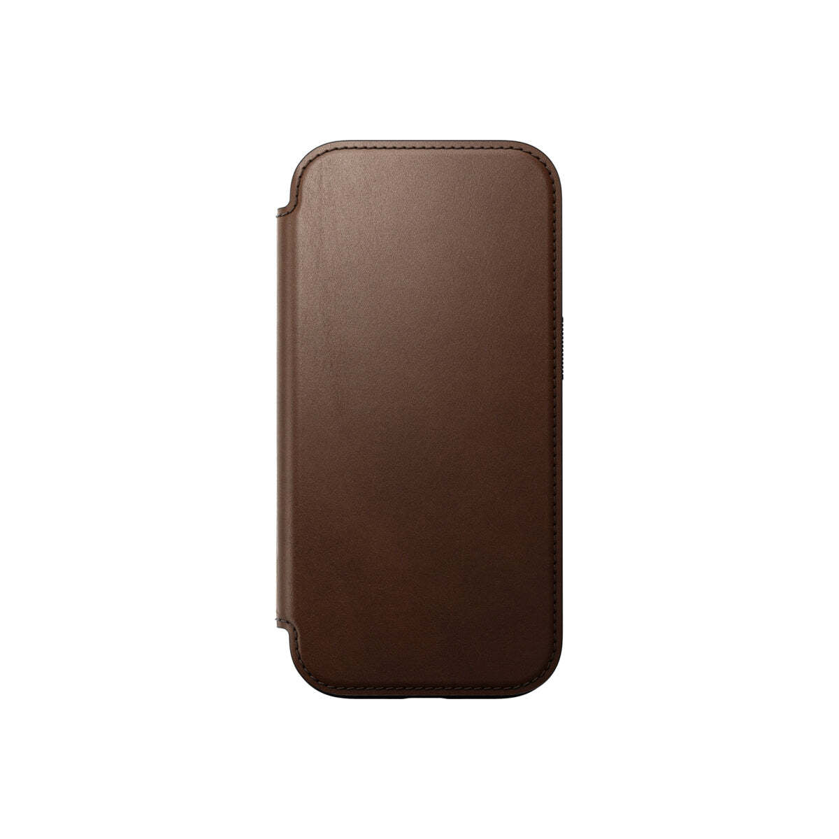 Kožený MagSafe kryt pro iPhone 16 Pro Nomad Modern Leather Folio - hnědý