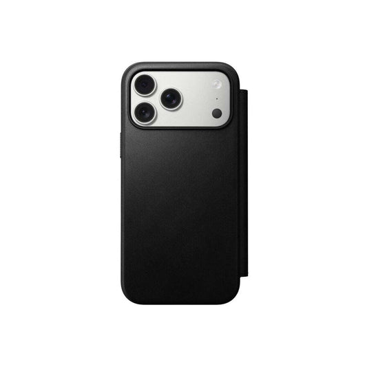 Kryt pro iPhone 17 Pro Max Nomad Modern Leather Folio - černý