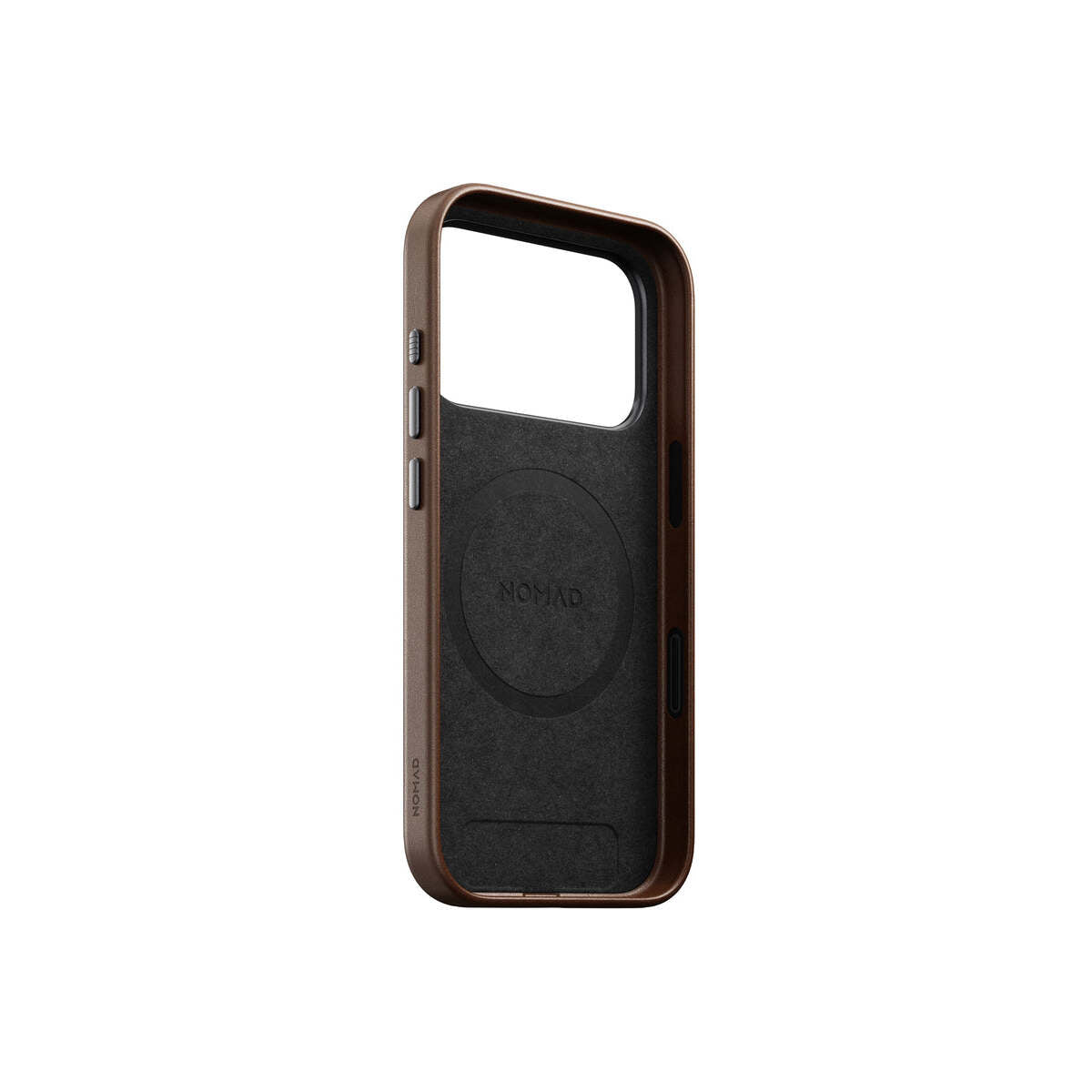 Kryt pro iPhone 17 Pro Nomad Traditional Leather Case - hnědý