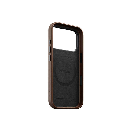 Kryt pro iPhone 17 Pro Nomad Traditional Leather Case - hnědý