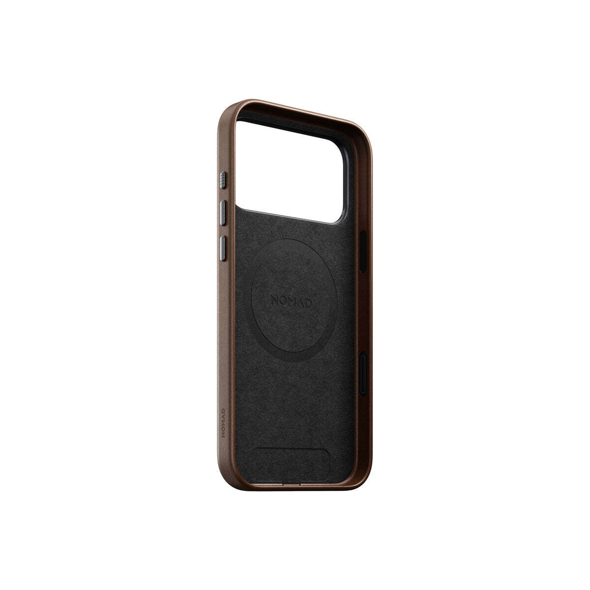 Kryt pro iPhone 17 Pro Max Nomad Traditional Leather Case - hnědý