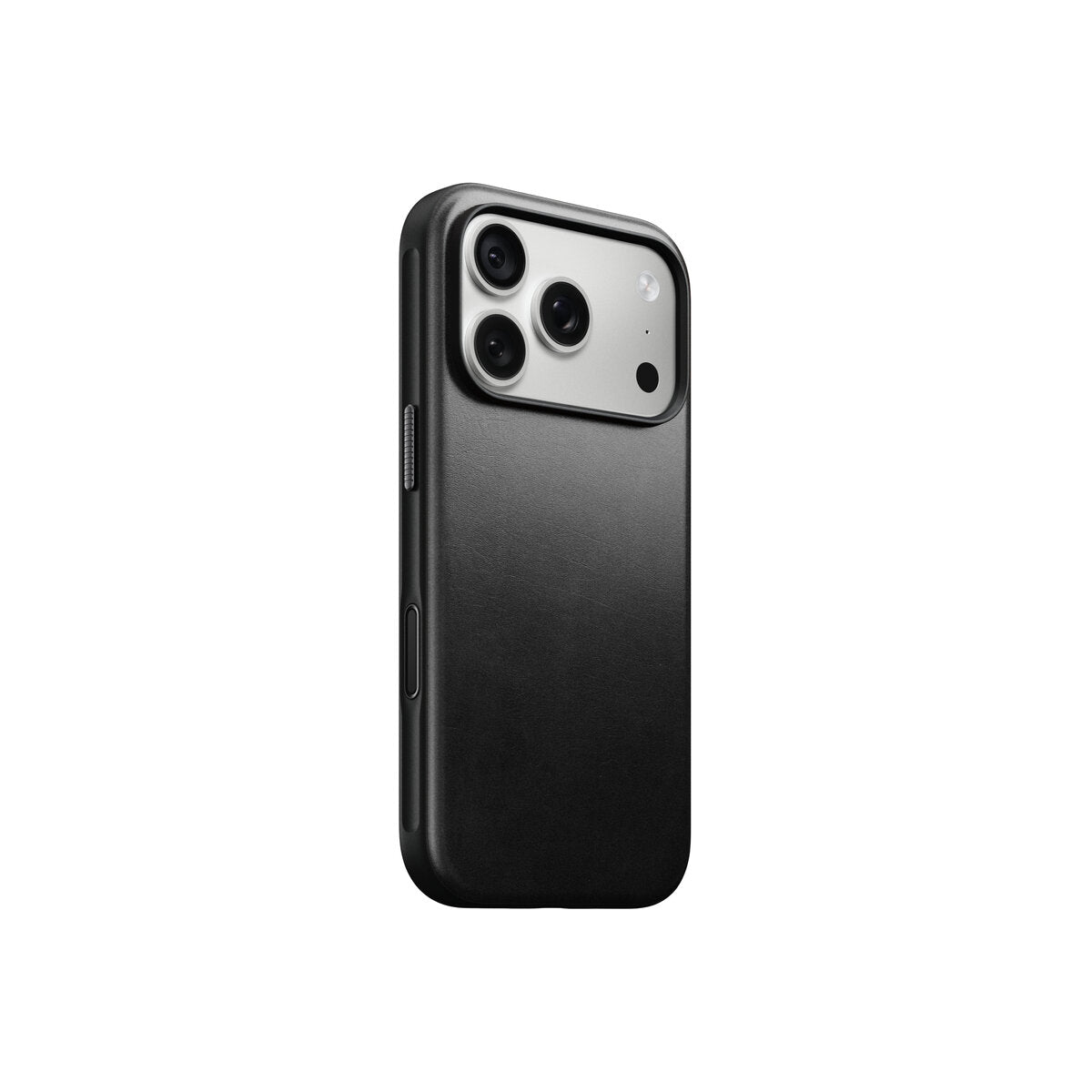 Kožený kryt pro iPhone 18 Pro/17 Pro Nomad Modern Leather Case Horween - černá