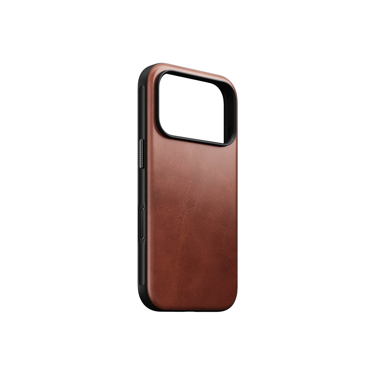 Kožený kryt pro iPhone 18 Pro/17 Pro Nomad Modern Leather Case Horween - olde dublin (tmavě hnědá)