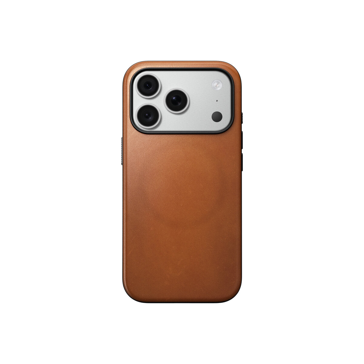 Kožený kryt pro iPhone 18 Pro/17 Pro Nomad Modern Leather Case Horween - saddle (hnědá)