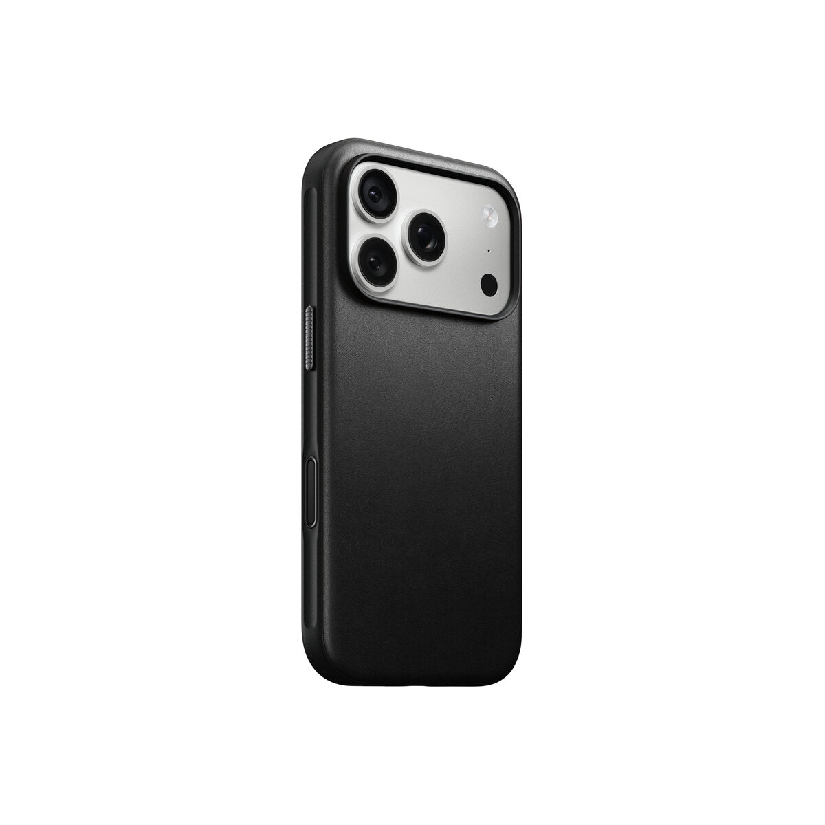 Kožený kryt pro iPhone 18 Pro/17 Pro Nomad Modern Leather Case - černá