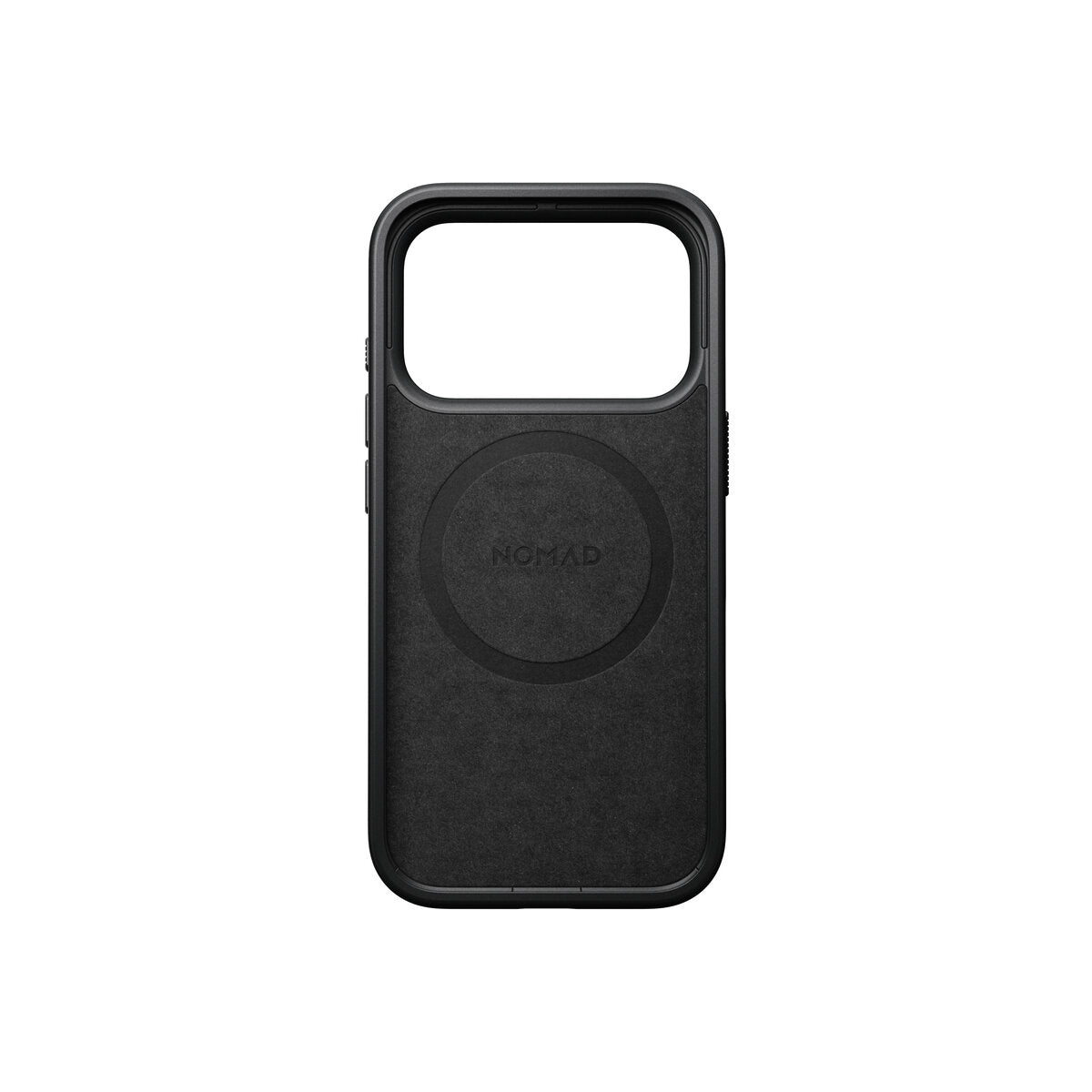 Kožený kryt pro iPhone 18 Pro/17 Pro Nomad Modern Leather Case - černá
