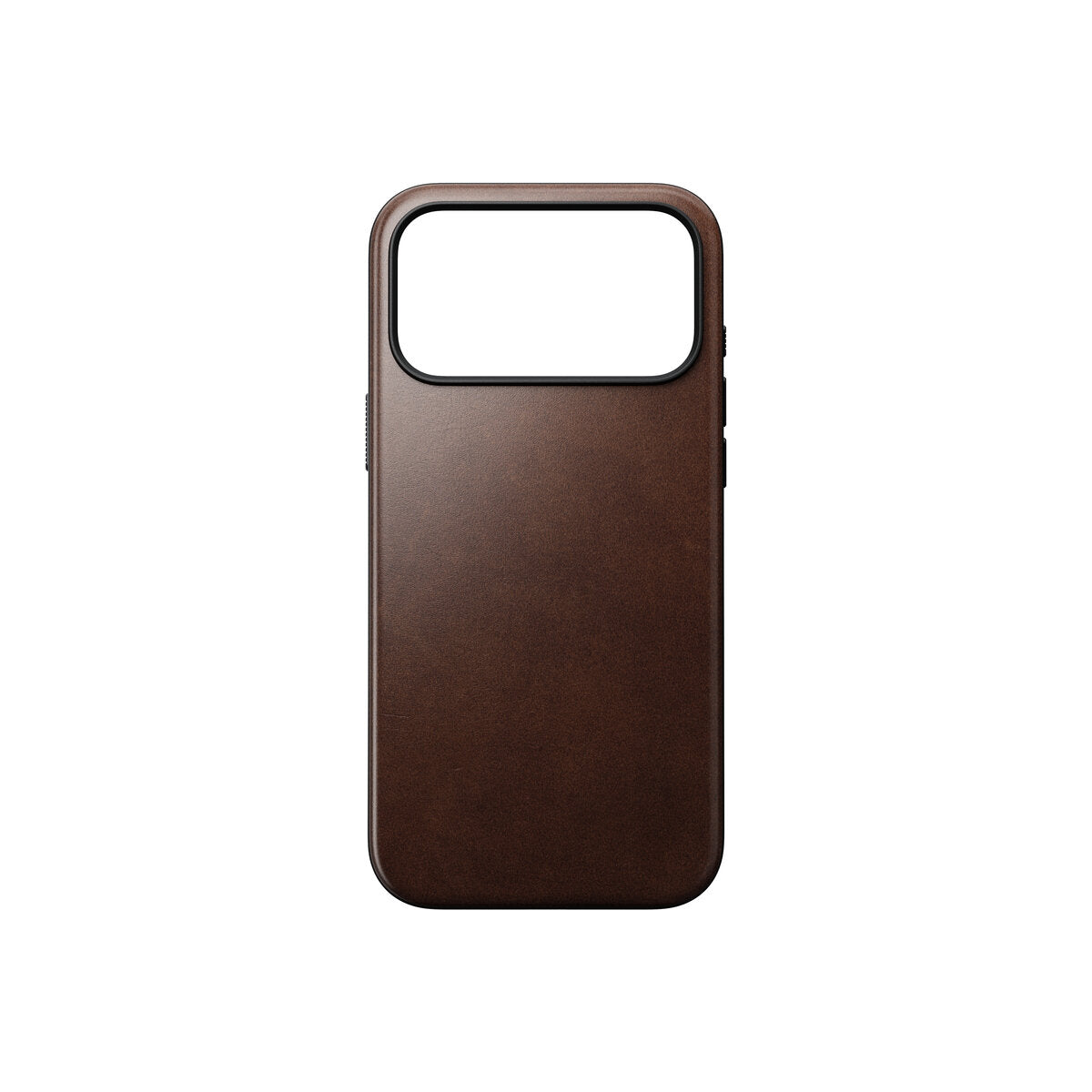 Kožený kryt pro iPhone 18 Pro Max/17 Pro Max Nomad Modern Leather Case Horween - rustic brown (tmavě hnědá)