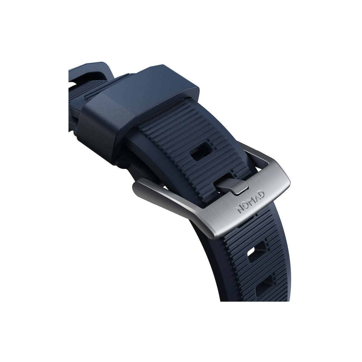 Řemínek pro Apple Watch 42/44/45/49 mm Nomad Rugged Strap - modrý