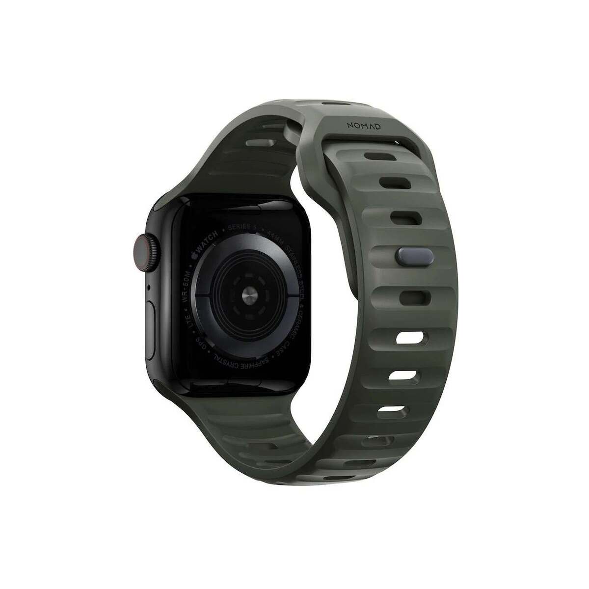 Řemínek pro Apple Watch 42/44/45/49 mm Nomad Sport Strap - zelený