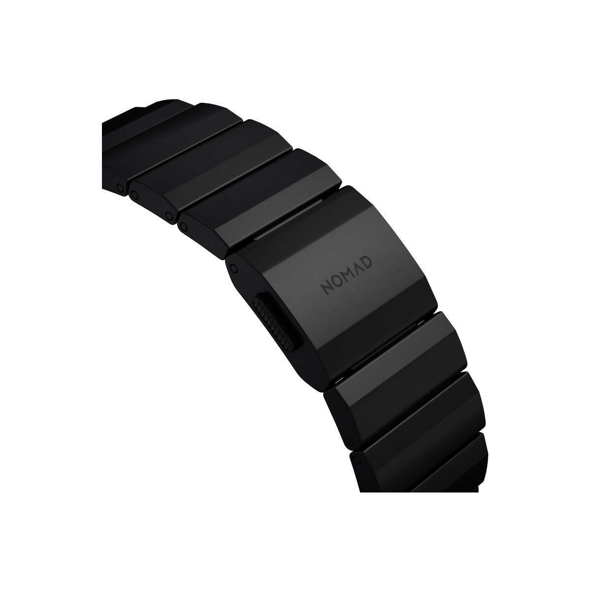 Řemínek pro Apple Watch 45/46/49 mm Nomad Titanium Band V2 - černý