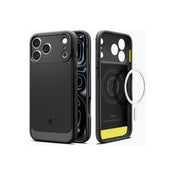MagSafe kryt pro iPhone 18 Pro Max/17 Pro Max Spigen Rugged Armor MagSafe - matná černá