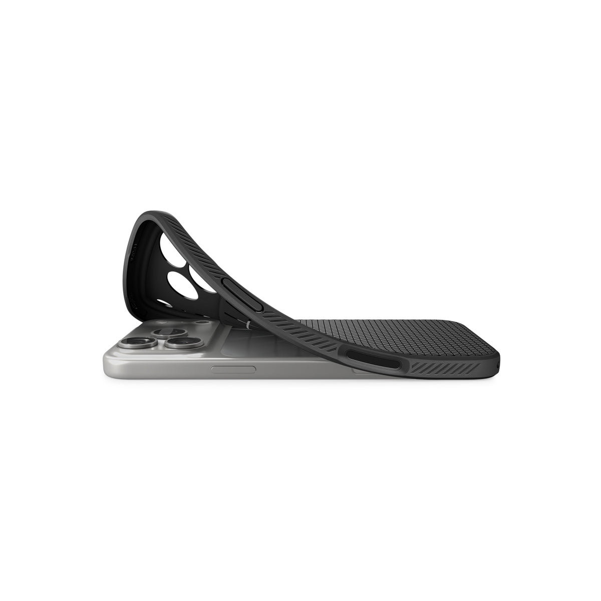 Kryt pro iPhone 18 Pro Max/17 Pro Max Spigen Liquid Air - matná černá