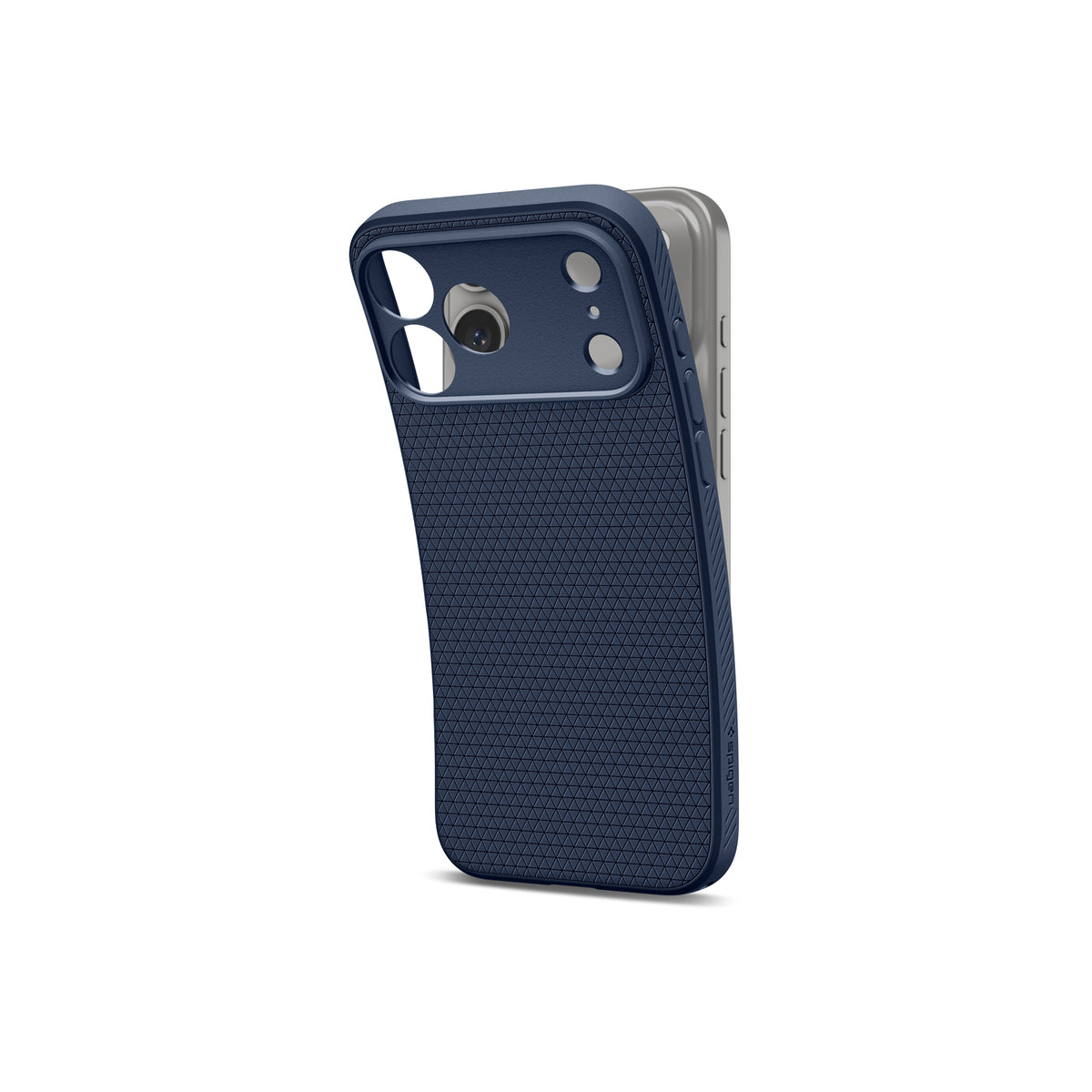 Kryt pro iPhone 18 Pro Max/17 Pro Max Spigen Liquid Air - námořnická modrá
