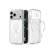 MagSafe kryt pro iPhone 18 Pro Max/17 Pro Max Spigen Ultra Hybrid MagSafe - matovaná bílá (frost)