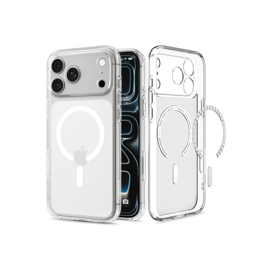 MagSafe kryt pro iPhone 18 Pro Max/17 Pro Max Spigen Ultra Hybrid MagSafe - matovaná bílá (frost)