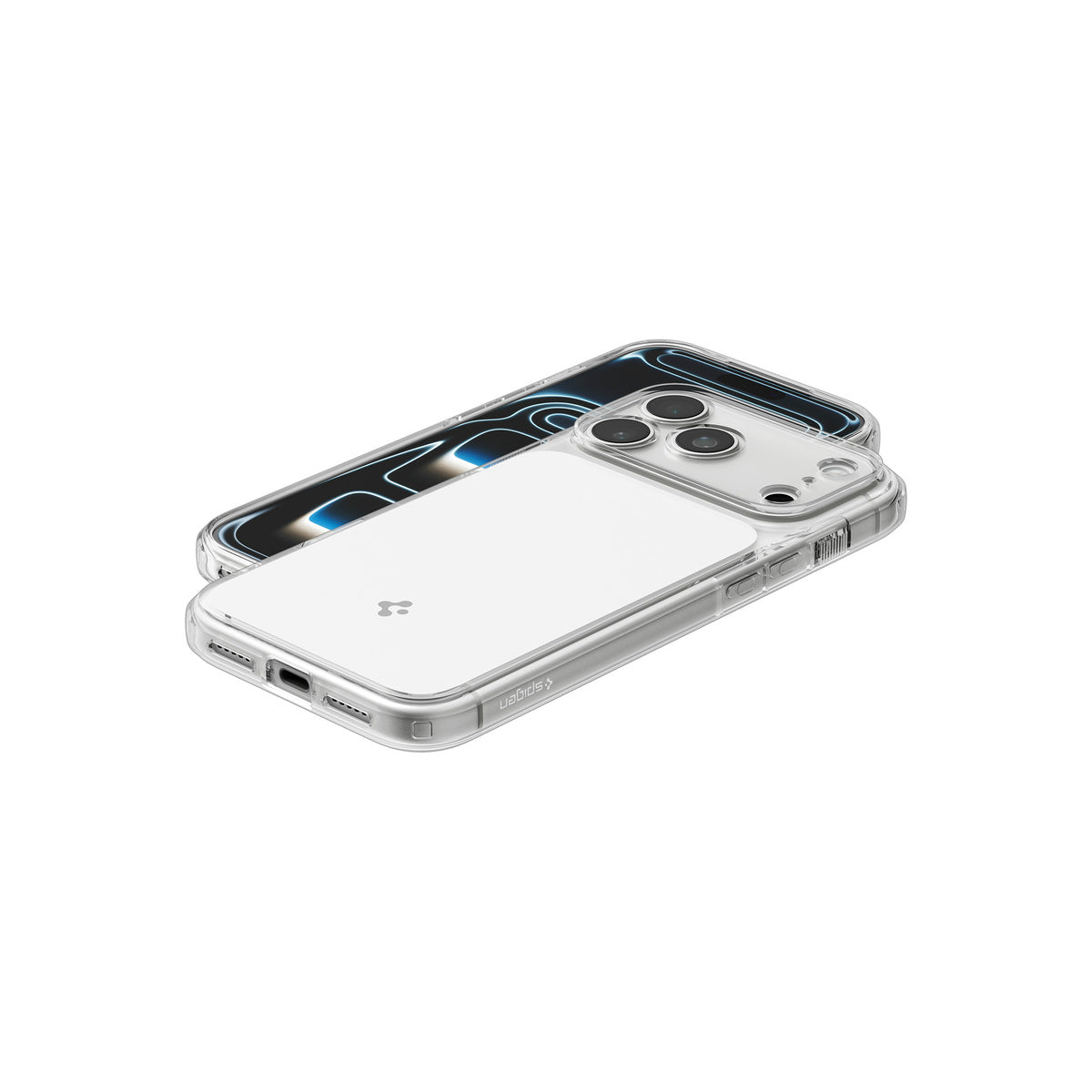 MagSafe kryt pro iPhone 18 Pro Max/17 Pro Max Spigen Ultra Hybrid T MagSafe - lesklá bílá