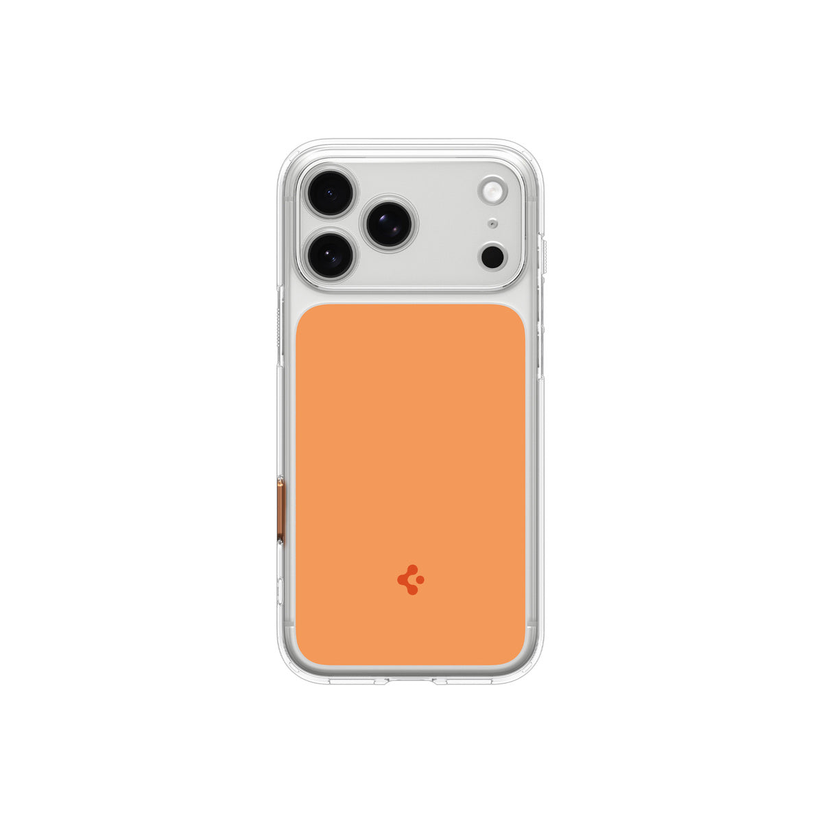MagSafe kryt pro iPhone 18 Pro Max/17 Pro Max Spigen Ultra Hybrid T MagSafe - lesklá oranžová