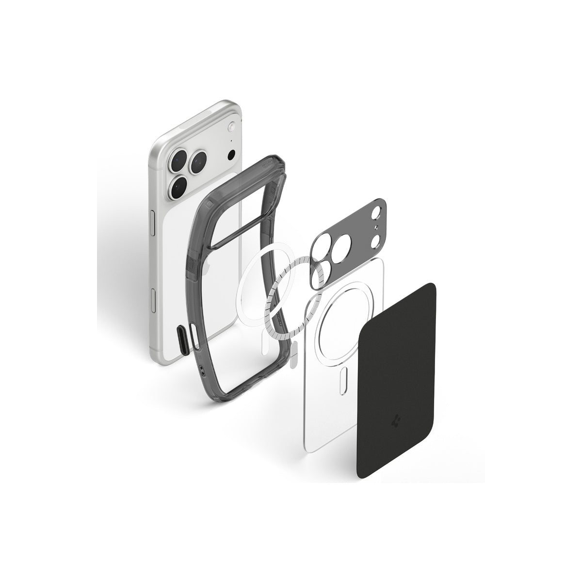 MagSafe kryt pro iPhone 18 Pro Max/17 Pro Max Spigen Ultra Hybrid T MagSafe - matná černá