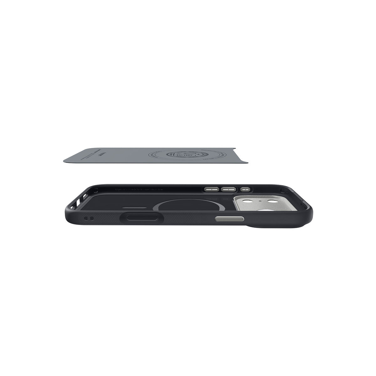 MagSafe kryt pro iPhone 18 Pro Max/17 Pro Max Spigen Nano Pop MagSafe - black sesame