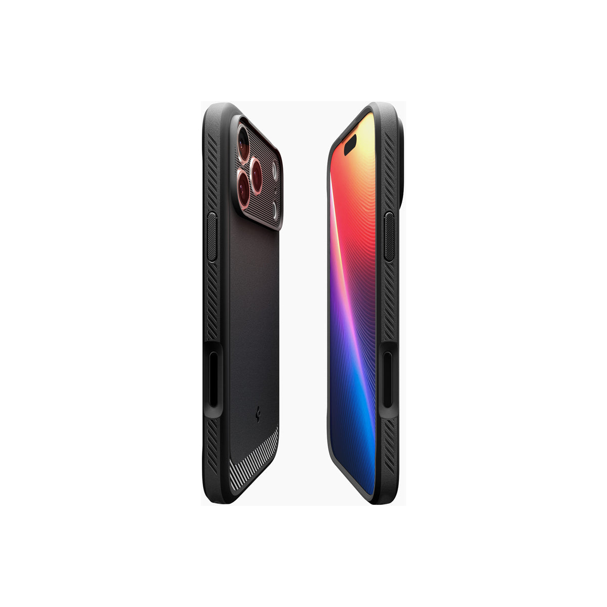 MagSafe kryt pro iPhone 18 Pro/17 Pro Spigen Rugged Armor MagSafe - matná černá