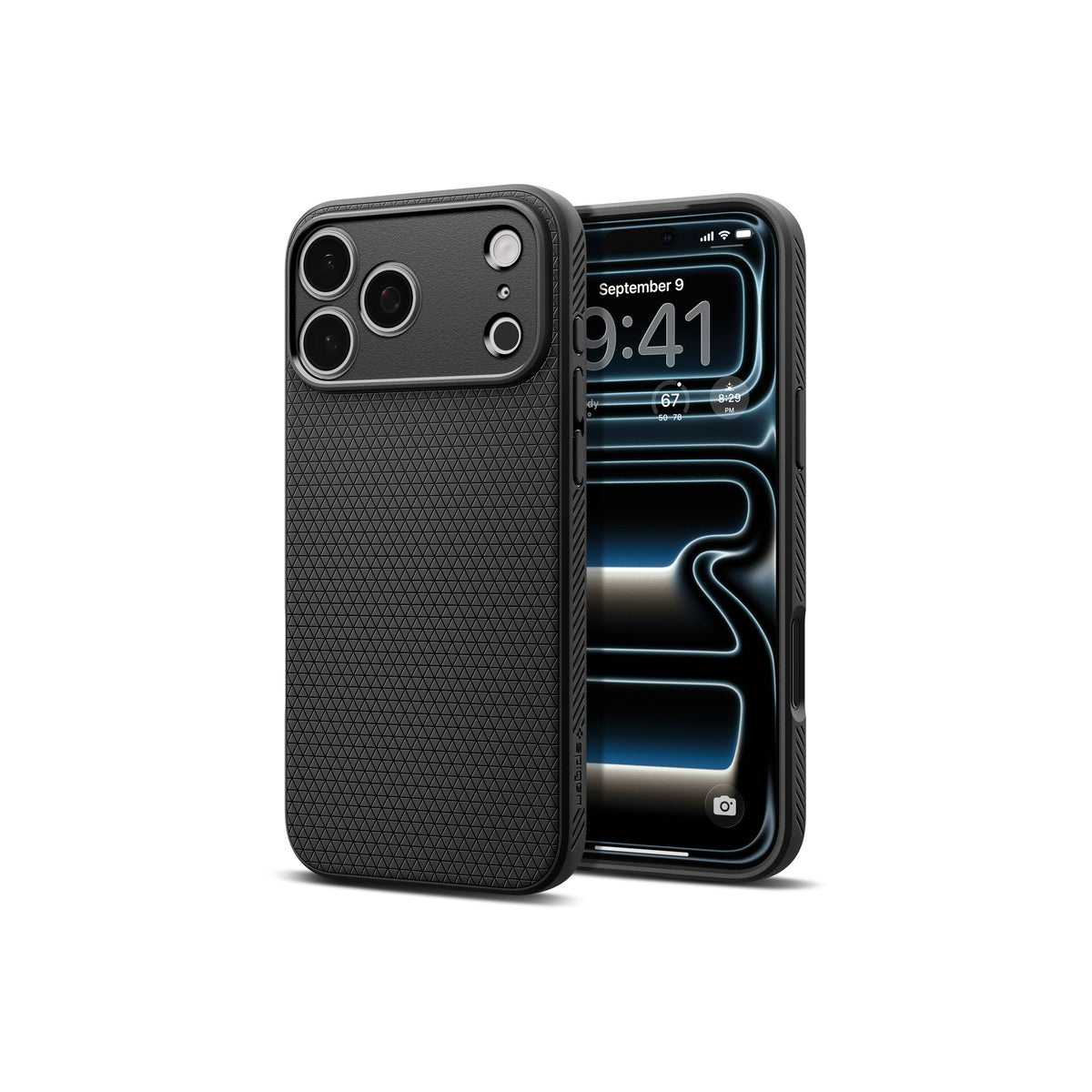 Kryt pro iPhone 18 Pro/17 Pro Spigen Liquid Air - matná černá