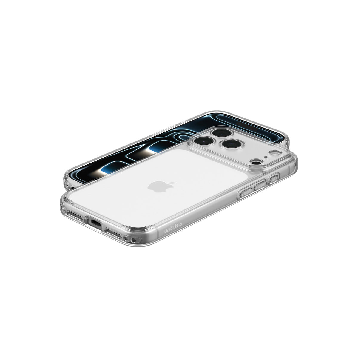 Kryt pro iPhone 18 Pro/17 Pro Spigen Ultra Hybrid - průhledná