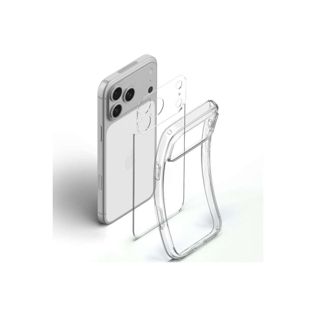 Kryt pro iPhone 18 Pro/17 Pro Spigen Ultra Hybrid - průhledná