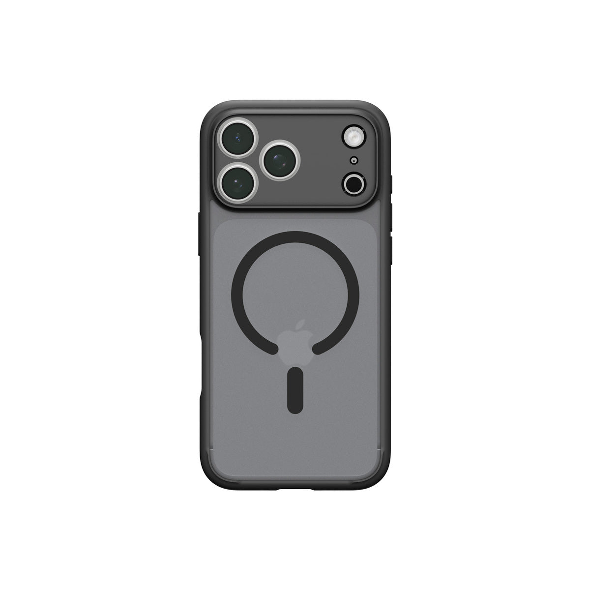 MagSafe kryt pro iPhone 18 Pro/17 Pro Spigen Ultra Hybrid MagSafe - matovaná černá (frost)