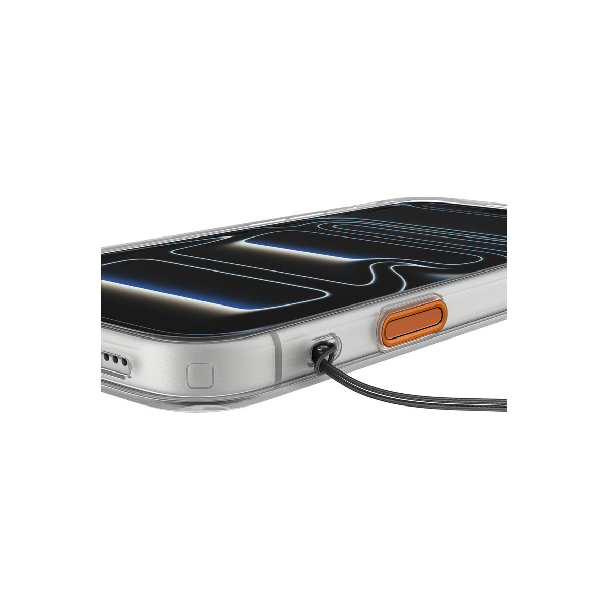MagSafe kryt pro iPhone 18 Pro/17 Pro Spigen Ultra Hybrid T MagSafe - lesklá oranžová