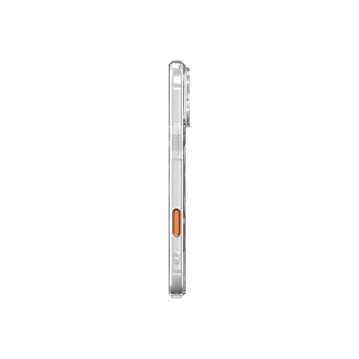 MagSafe kryt pro iPhone 18 Pro/17 Pro Spigen Ultra Hybrid T MagSafe - lesklá oranžová