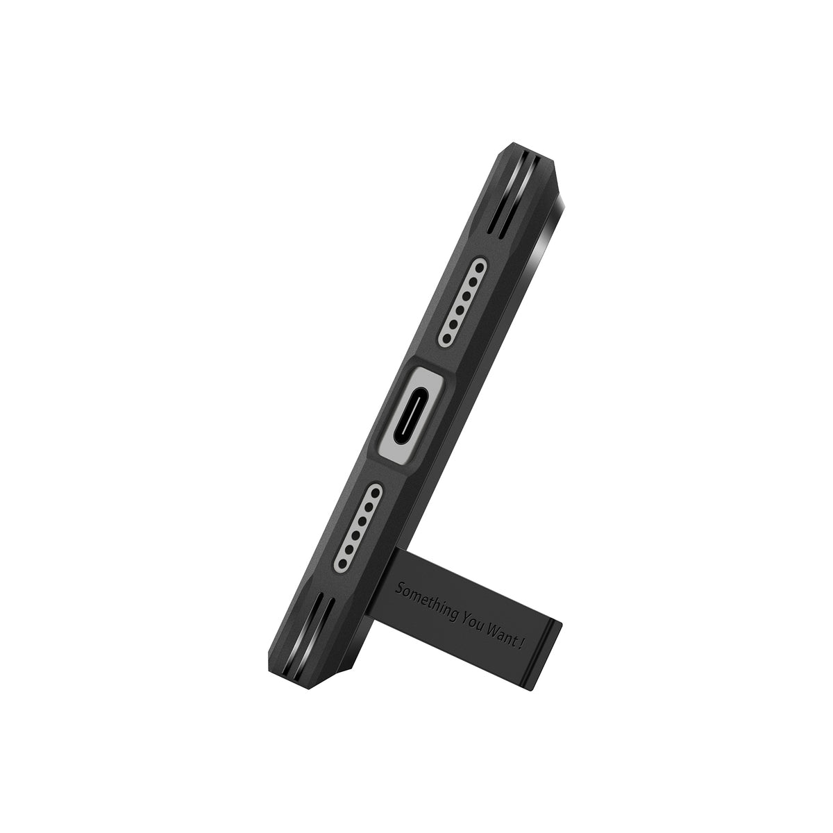 MagSafe kryt pro iPhone 18 Pro/17 Pro Spigen Tough Armor T MagSafe - černá